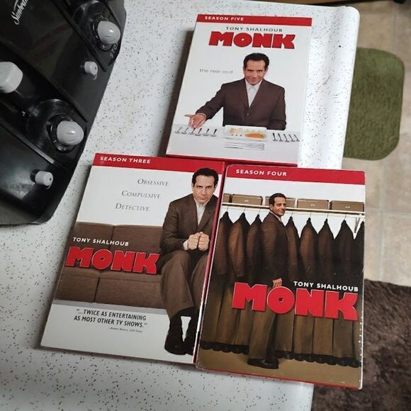 Brand New And Sealed Monk DVD Complete Seasons 3 4 and 5 - Picture 1 of 1